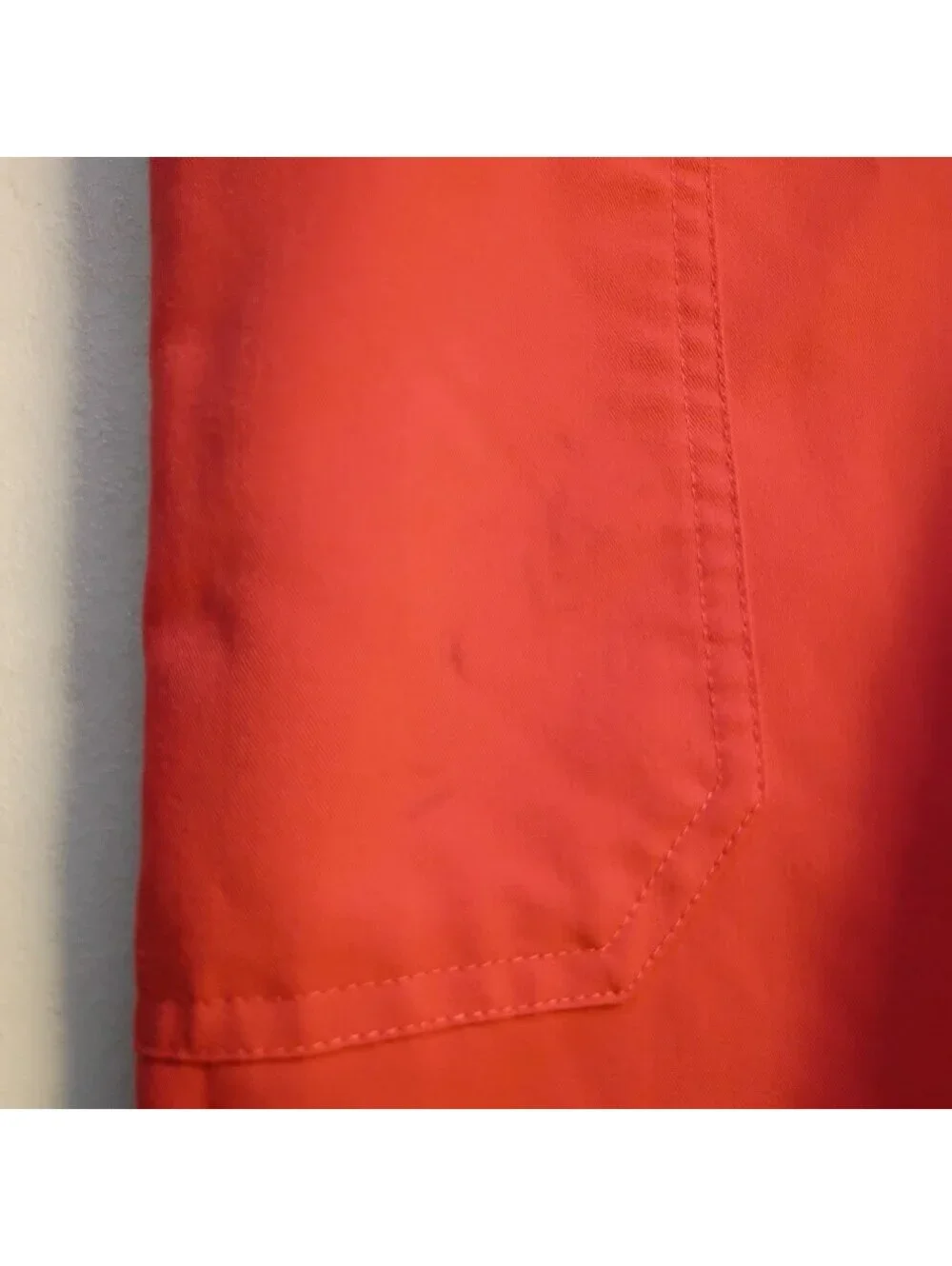 FIGS Technical Collection Reddish Orange Scrub Pants Medium Tall